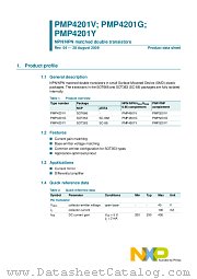 PMP4201G datasheet pdf NXP Semiconductors