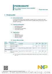 PMZB350UPE datasheet pdf NXP Semiconductors