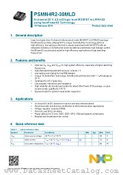 PSMN4R2-30MLD datasheet pdf NXP Semiconductors