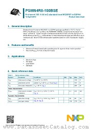 PSMN4R8-100BSE datasheet pdf NXP Semiconductors