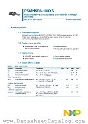 PSMN5R6-100XS datasheet pdf NXP Semiconductors