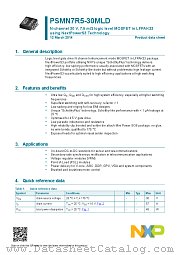 PSMN7R5-30MLD datasheet pdf NXP Semiconductors