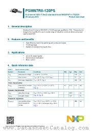 PSMN7R8-120PS datasheet pdf NXP Semiconductors