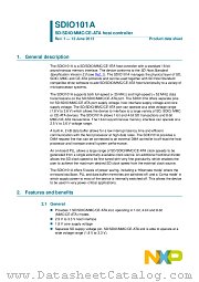 SDIO101AIHR datasheet pdf NXP Semiconductors