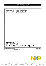 TDA8542TS datasheet pdf NXP Semiconductors