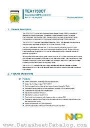 TEA1733CT datasheet pdf NXP Semiconductors