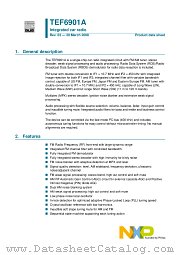 TEF6901AH datasheet pdf NXP Semiconductors