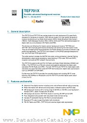 TEF7018HN datasheet pdf NXP Semiconductors