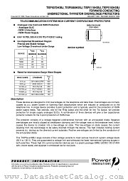 TISP5110H3BJ datasheet pdf Power Innovations