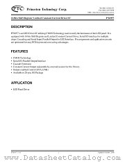 PT6957 datasheet pdf Princeton Technology Corporation