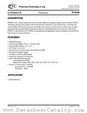 PT6608 datasheet pdf Princeton Technology Corporation