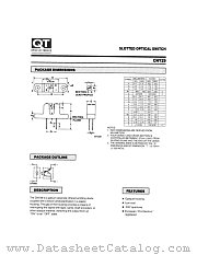 CNY29 datasheet pdf QT Optoelectronics