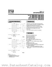 GMC2875C datasheet pdf QT Optoelectronics