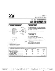 GMC7475C datasheet pdf QT Optoelectronics