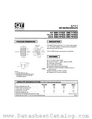 GMC7975CA datasheet pdf QT Optoelectronics