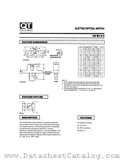 H21B3 datasheet pdf QT Optoelectronics