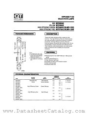 MV54643 datasheet pdf QT Optoelectronics