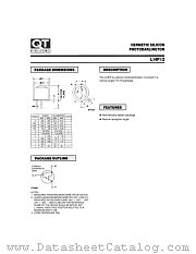 L14F1 datasheet pdf QT Optoelectronics