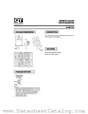 L14G1 datasheet pdf QT Optoelectronics