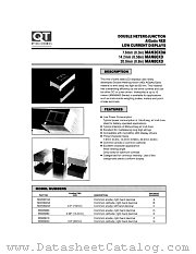 MAN6060 datasheet pdf QT Optoelectronics