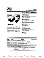 MAN6910 datasheet pdf QT Optoelectronics