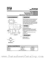 MV53124A datasheet pdf QT Optoelectronics