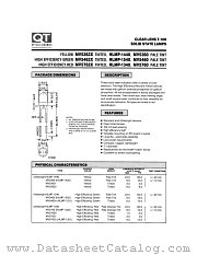 MV57620 datasheet pdf QT Optoelectronics