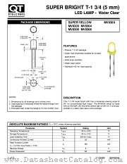 MV8304 datasheet pdf QT Optoelectronics