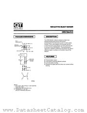 OPB706C datasheet pdf QT Optoelectronics