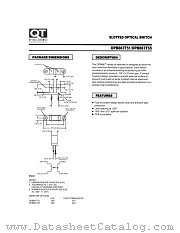 OPB867T55 datasheet pdf QT Optoelectronics