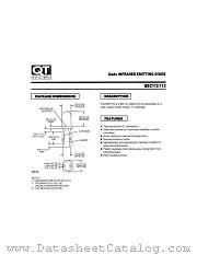 QEC112 datasheet pdf QT Optoelectronics