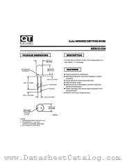 QED233 datasheet pdf QT Optoelectronics