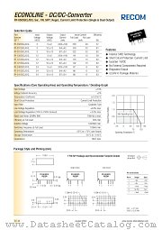 RY-2412DCL datasheet pdf Recom International Power