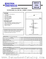HER105P datasheet pdf Rectron Semiconductor