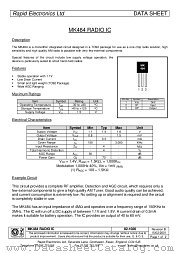 MK484 datasheet pdf Rectron Semiconductor