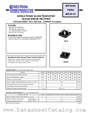 MP3505 datasheet pdf Rectron Semiconductor