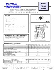 RL801 datasheet pdf Rectron Semiconductor