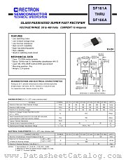 SF166A datasheet pdf Rectron Semiconductor