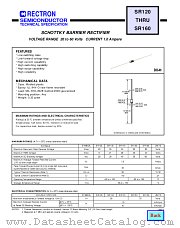 SR130 datasheet pdf Rectron Semiconductor