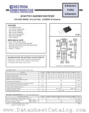 SR6050C datasheet pdf Rectron Semiconductor