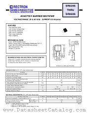SR845S datasheet pdf Rectron Semiconductor