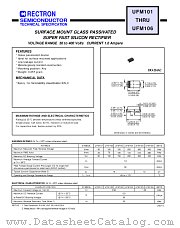 UFM106 datasheet pdf Rectron Semiconductor
