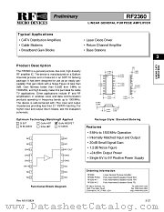 RF2360411 datasheet pdf RF Micro Devices