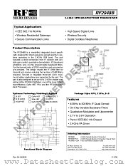 RF2948B datasheet pdf RF Micro Devices