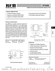 RF9908PCBA datasheet pdf RF Micro Devices