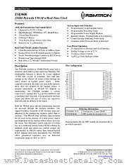 FM3808 datasheet pdf Ramtron International