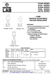 LM138 datasheet pdf SemeLAB