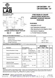 LM136CSM4-5V datasheet pdf SemeLAB