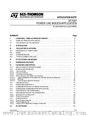 AN655 datasheet pdf SGS Thomson Microelectronics