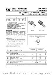 STP3NA60 datasheet pdf SGS Thomson Microelectronics